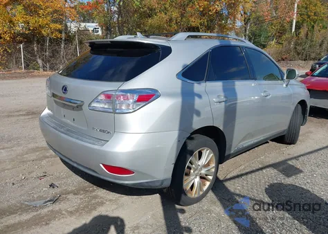 2010 Lexus Rx 450H z USA, uszkodzony, nr VIN JTJBC1BA6A2412468